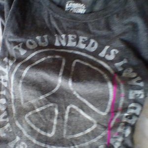 Lyric culture lennon/McCartney t shirt 2x